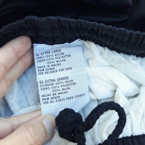 Vintage 90s Nylon Track Pants Joggers size XL - Picture 9 of 9